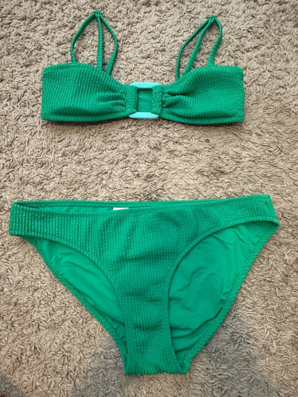 aerie Bright Green Bikini set